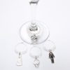 Wedding Wine Charms for the Bride & Groom