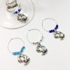 baby boy feet wine charms, baby shower party ideas, baby boy wine charms, baby boy wine charm set, unique baby boy shower gift, baby boy shower gift ideas, baby boy shower decoration ideas