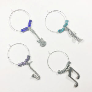 jazz music wine charms, gifts for jazz lovers ideas, best jazz gifts, music theme gifts, jazz gift ideas, jazz music gift ideas