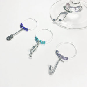 jazz music wine charms, gifts for jazz lovers ideas, best jazz gifts, music theme gifts, jazz gift ideas, jazz music gift ideas