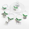 WINE075c Animal Wine Charms
