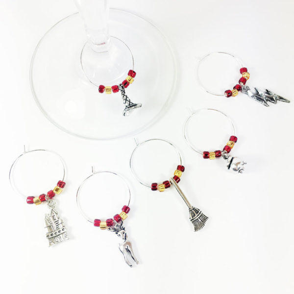 wizard wine charms for the harry potter fan