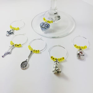 tennis wine charms, tennis lover gifts, fun tennis gifts, womens tennis gifts, gifts for tennis player, tennis coach gift, gift for tennis coach, gifts for tennis player, tennis coach gifts, tennis related gifts, unique tennis gifts, tennis themed gifts