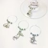4 unique cat wine charms are unique gifts for cat lover