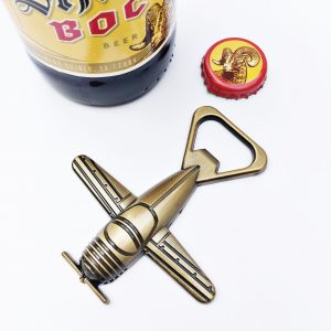 vintage airplane bottle opener
