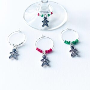 Gingerbread Wine Charms