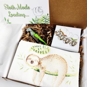 ultimate gift box 3 sloth items