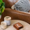 personalized leather coasters