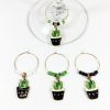 Succulent Wine Charms