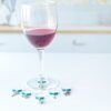 garden wine glass tags WINE233f garden wine glass tags